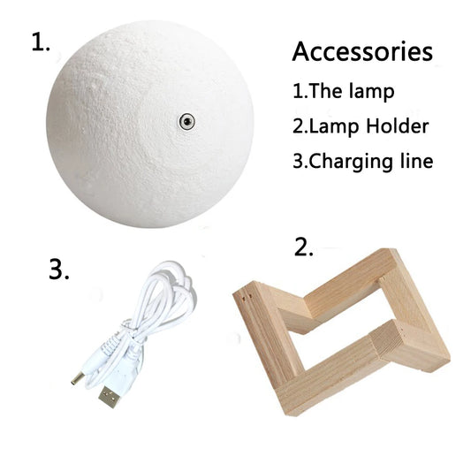 The Viral 3D Moon Night Light!