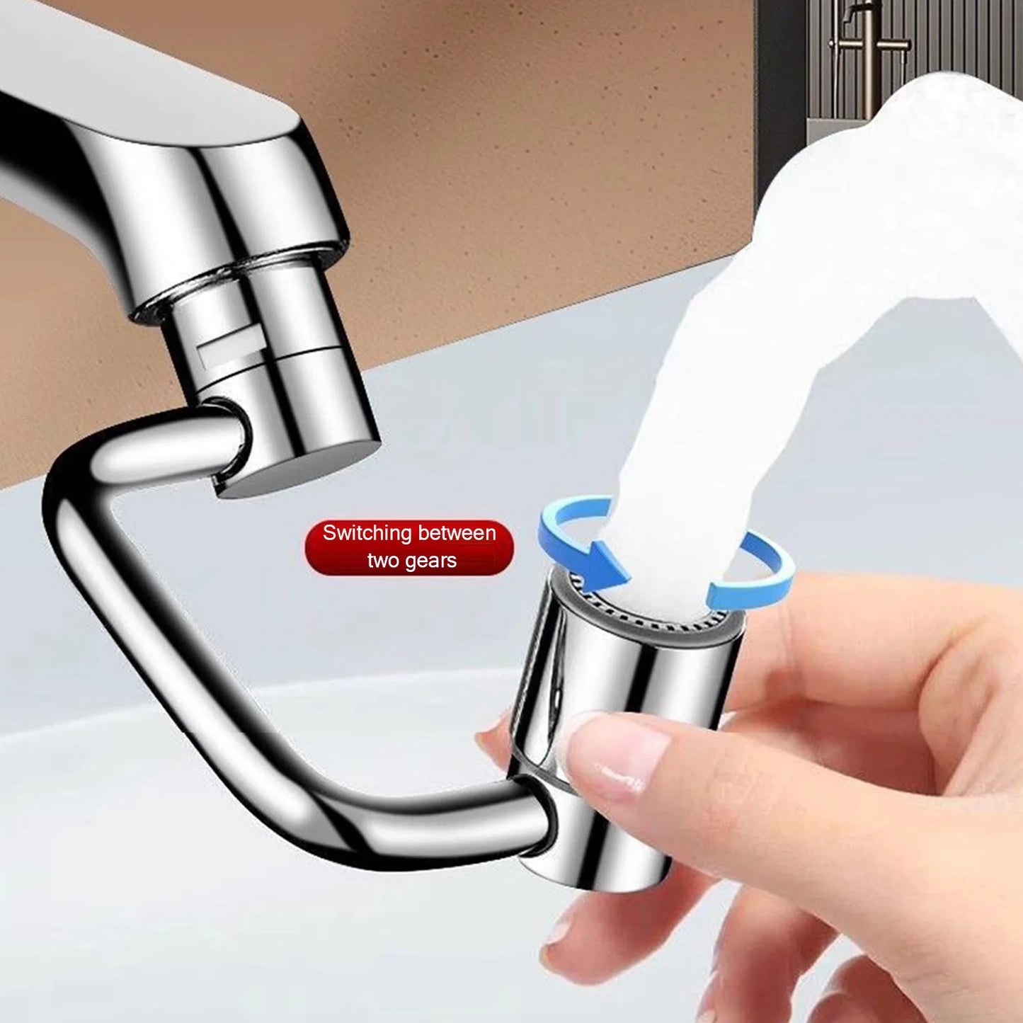 The Ultimate 1080° Rotating Swivel Faucet!