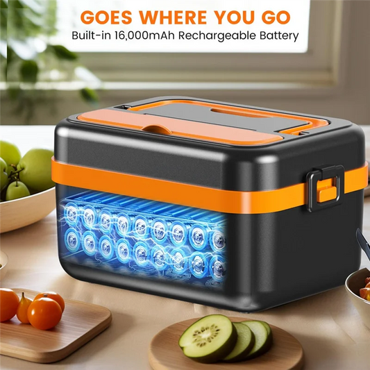 The Cordless Self-Heating Lunch Box!