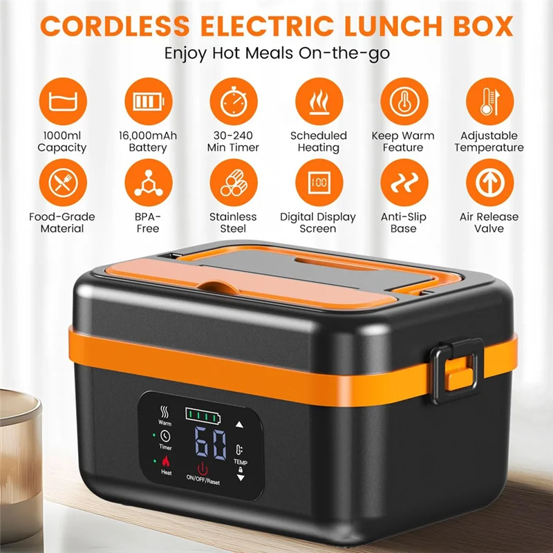 The Cordless Self-Heating Lunch Box!