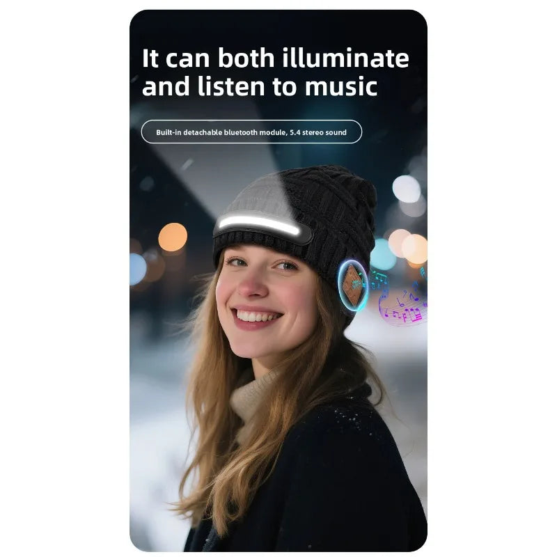 The Bluetooth Light-Up Beanie!