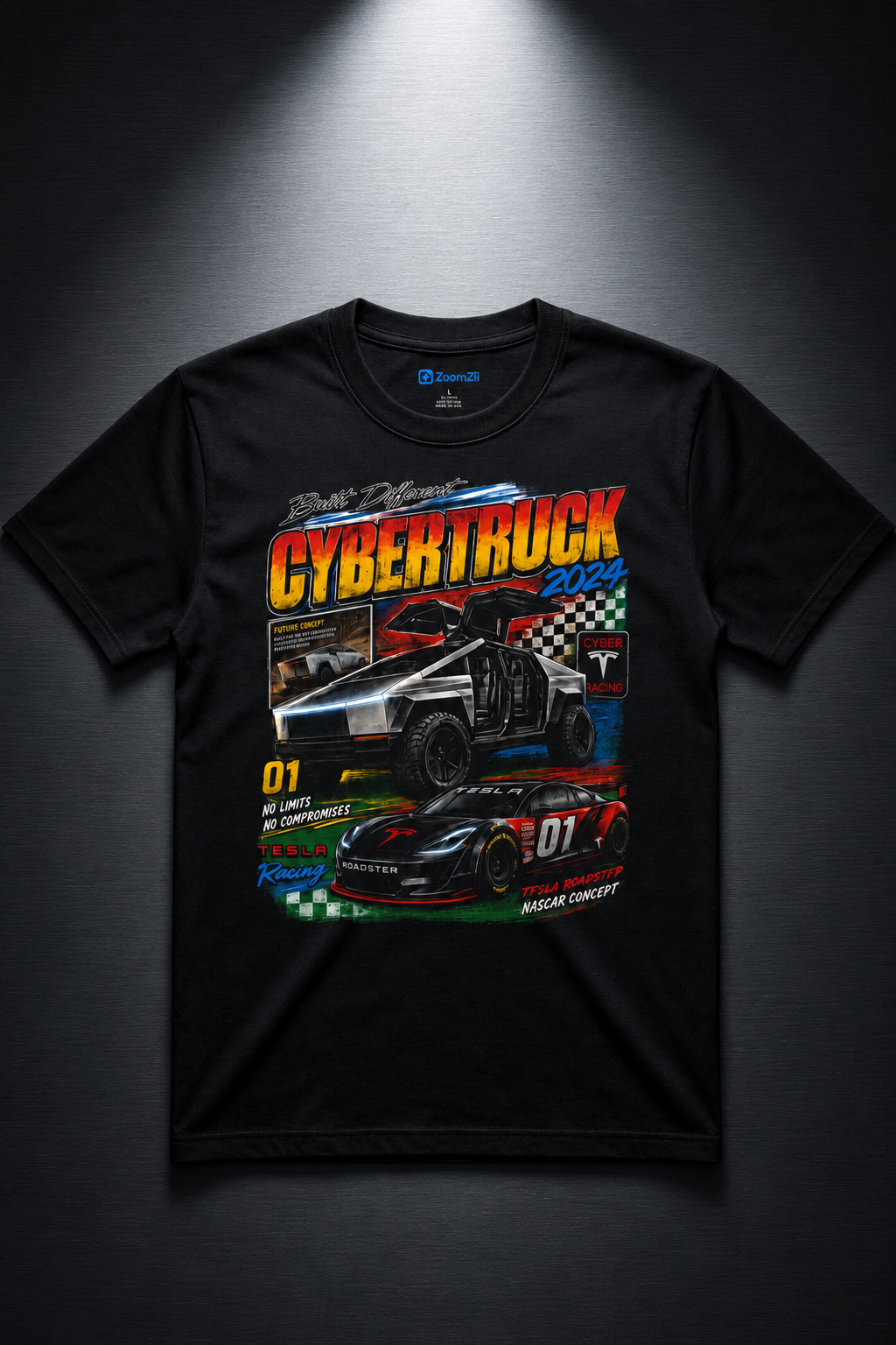 Cybertruck Racing Graphic T-Shirt