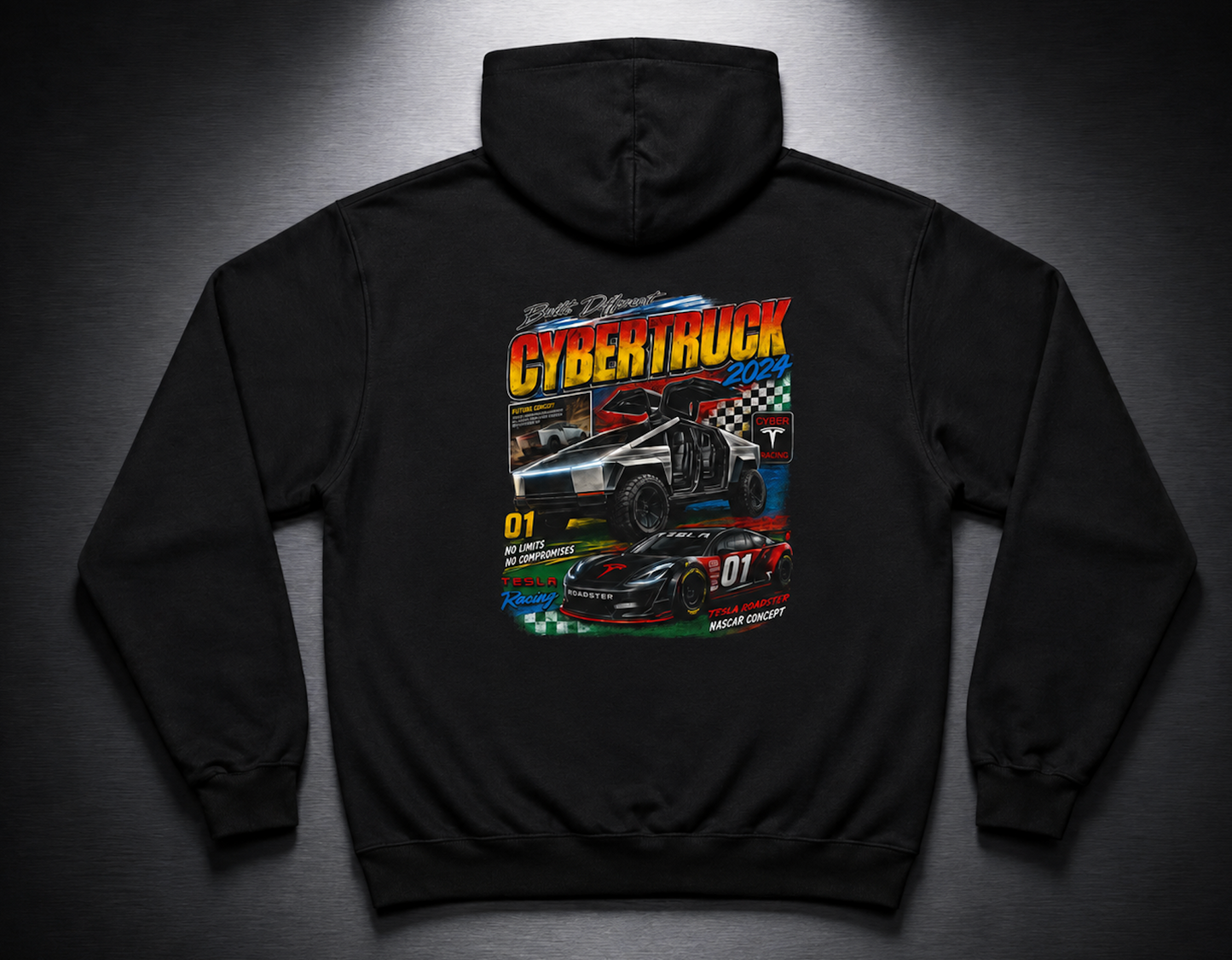 Cybertruck Racing Hoodie
