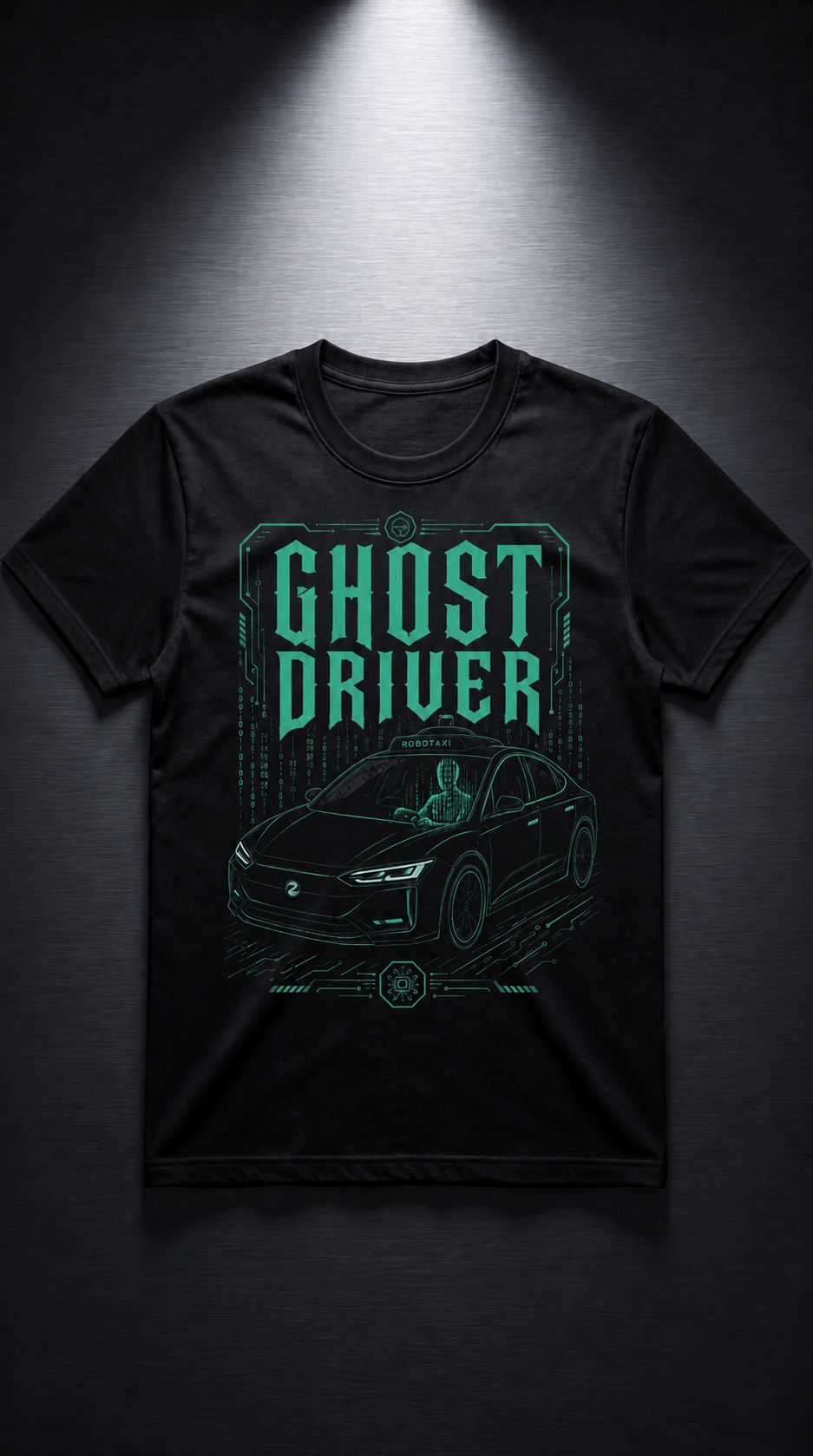 Ghost Driver Graphic T‑Shirt