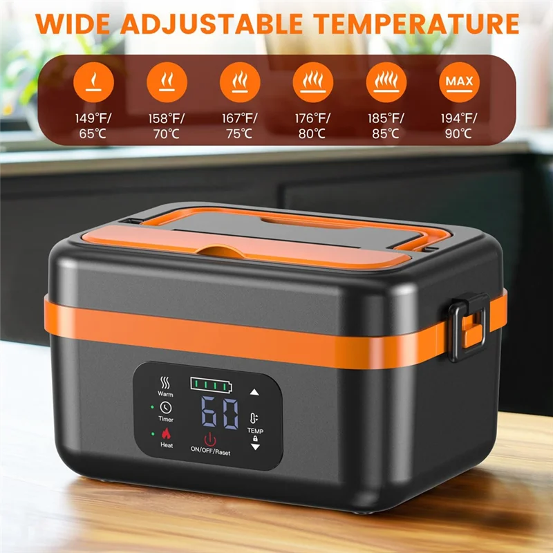 The Cordless Self-Heating Lunch Box!