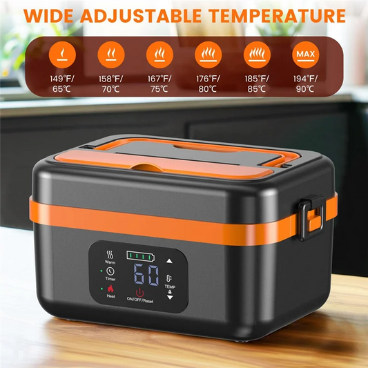 The Cordless Self-Heating Lunch Box!