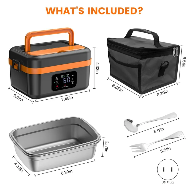 The Cordless Self-Heating Lunch Box!