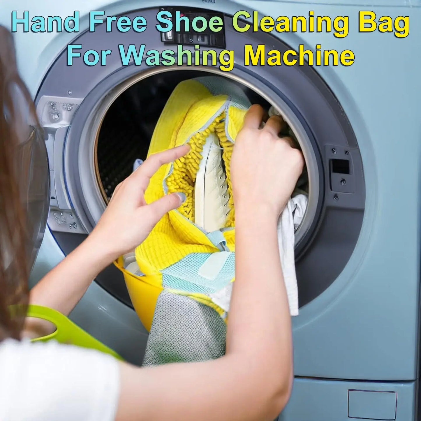 The Fluffy 360° Shoe Washing Bag!