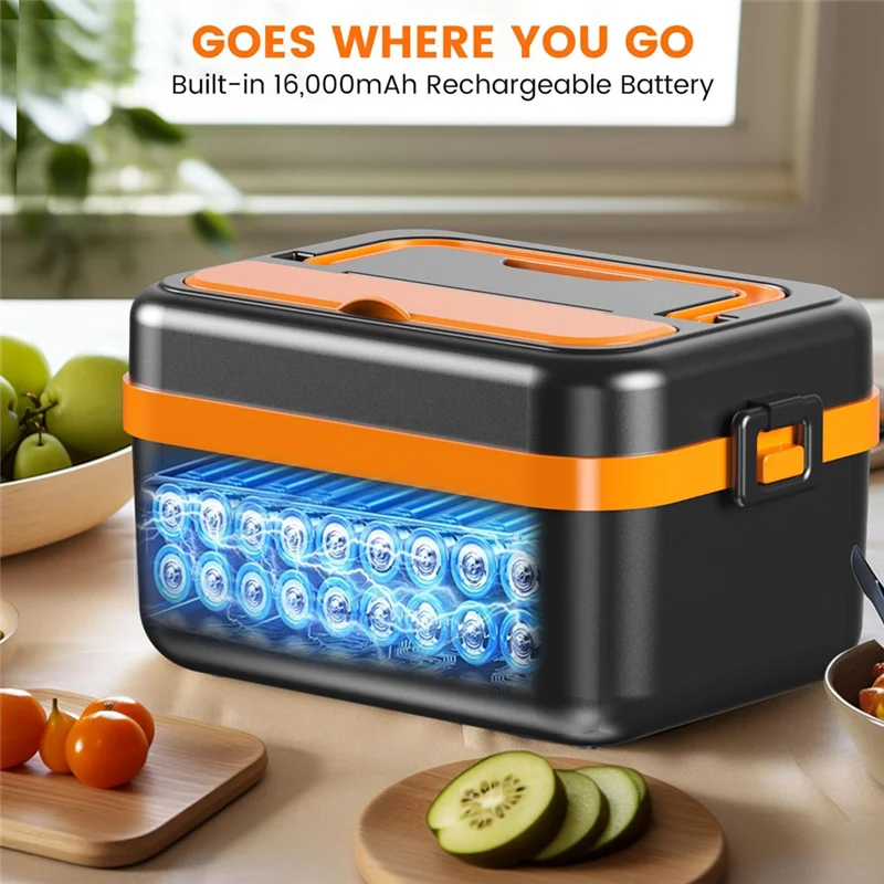 The Cordless Self-Heating Lunch Box!