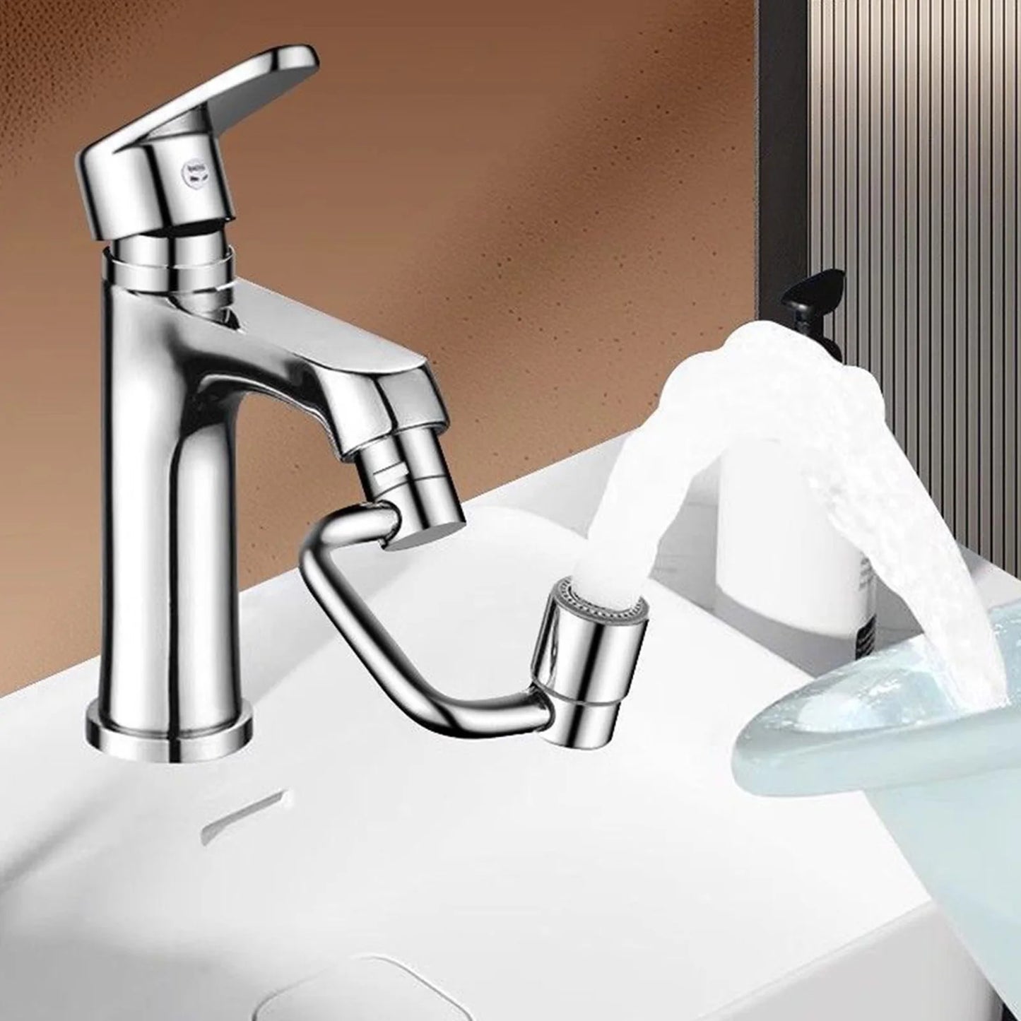 The Ultimate 1080° Rotating Swivel Faucet!